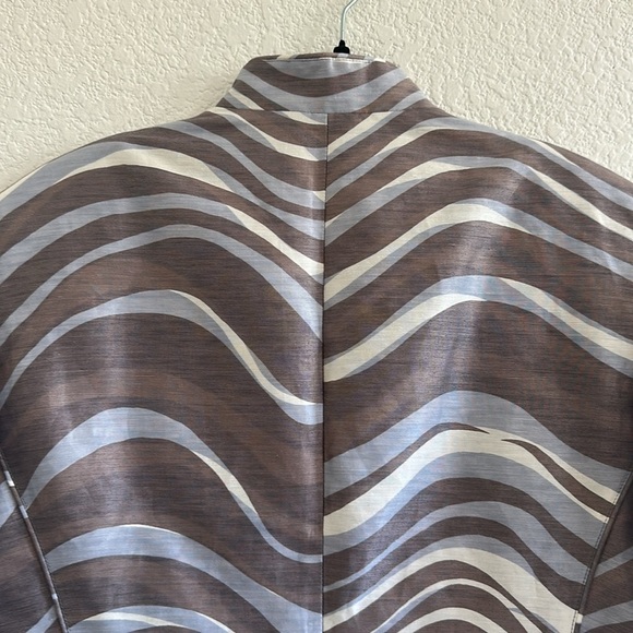 Lafayette 148 Striped Evening Jacket - Picture 6 of 9